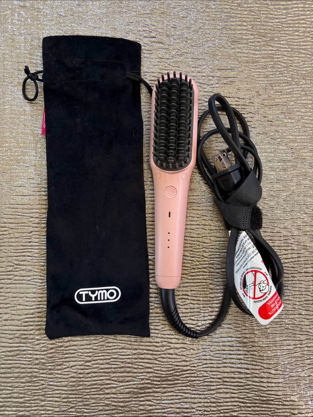 TYMO iONIC MINI PINK - straightening brush